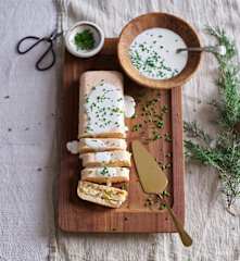 Terrine de salmão e alho-francês da Denize Soares