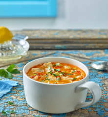 Sebzeli Levrek Çorbası