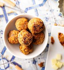 Boulettes de riz à la tomate