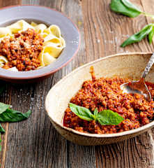 Sous-vide Sausage Ragù