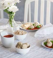 Pulpety z indyka z pęczakiem i sosem pomidorowo-miodowym