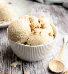 Gelado de bolacha sem glúten