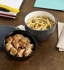 Pui teriyaki cu orez