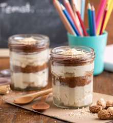 Jaglanka à la Snickers w słoiczkach