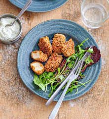 Nuggets de poulet panés au son d’avoine façon milanaise