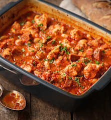 Chicken and Chorizo Hotpot