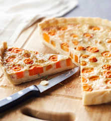 Quiche de carotte au thon
