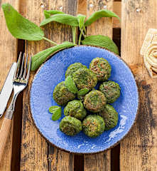 Polpettine di spinaci e ricotta