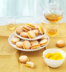 Macarons à la mangue sans sucre