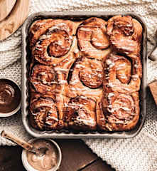 Rolls à la crème de marron