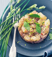 Tartare de daurade à la thaïe