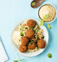 Orientalische Falafel Bowl