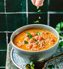 Soupe au boulgour et aux lentilles rouges (ezogelin)