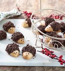 Erizos de galleta