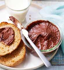 Pâte à tartiner au cacao végane