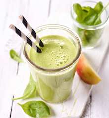 Kartoffel-Spinat-Proteinshake