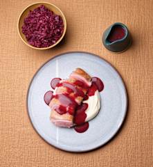 Duck Breast, Red Cabbage and Celeriac