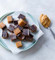 Fudge de mantequilla de cacahuete