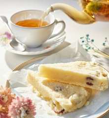 Shortbread mit Rumrosinen