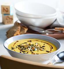 Süßkartoffel-Selleriecremesuppe