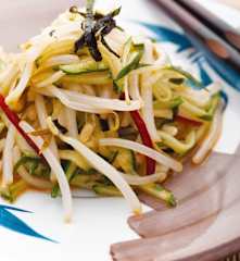 豆芽拌小黄瓜