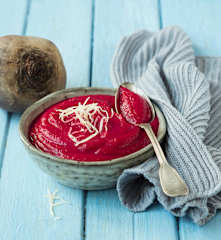 Rote Rüben-Sellerie-Püree