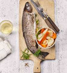 Forelle einfach lecker