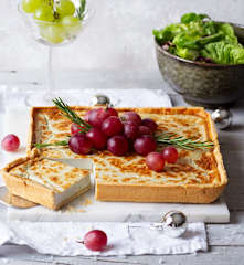 Tarta de Cabrales y ricota