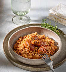 Σουτζουκάκια με ρύζι