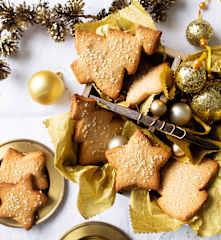 Galletas de castaña y miel
