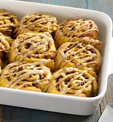 Pumpkin Cinnamon Rolls