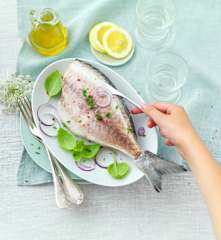 Dorade en croûte de sel