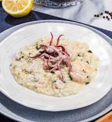 Risoto de frutos do mar