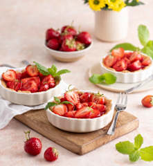 Tartaletki z truskawkami