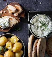 蒜味黃瓜希臘優格醬