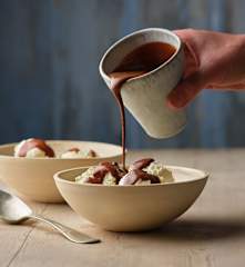 Salsa al cioccolato (senza lattosio, senza glutine, senza uova)