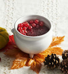 Salsa ai mirtilli rossi