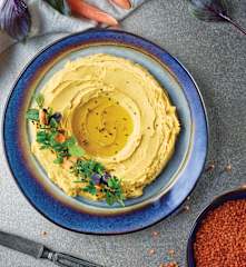 Havuçlu Mercimekli Humus