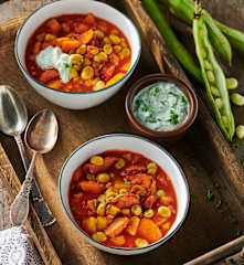 Dicke-Bohnen-Chorizo-Eintopf