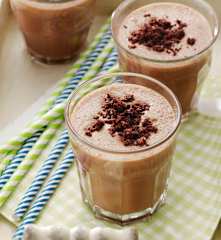 Koktajl mleczny z brownie