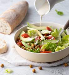 Veganer Caesar Salat