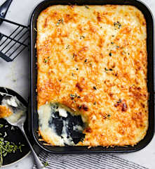 Brandade de lieu jaune au comté