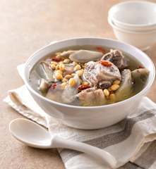 黃豆牛蒡排骨湯