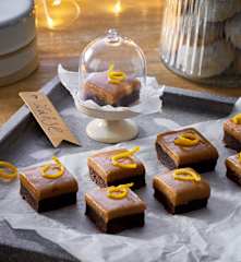 Schoko-Orangen-Fudge-Konfekt