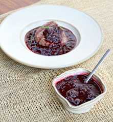 Molho gastric de frutas vermelhas