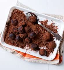Trufas de tiramisú