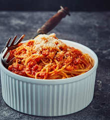 Pasta all'amatriciana (6 porzioni)