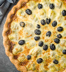 Artichoke Tart - Torta di carciofi