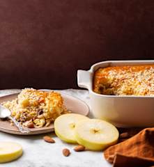 Ψητό ρυζόγαλο με μήλα