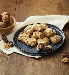 Biscotti noci e datteri